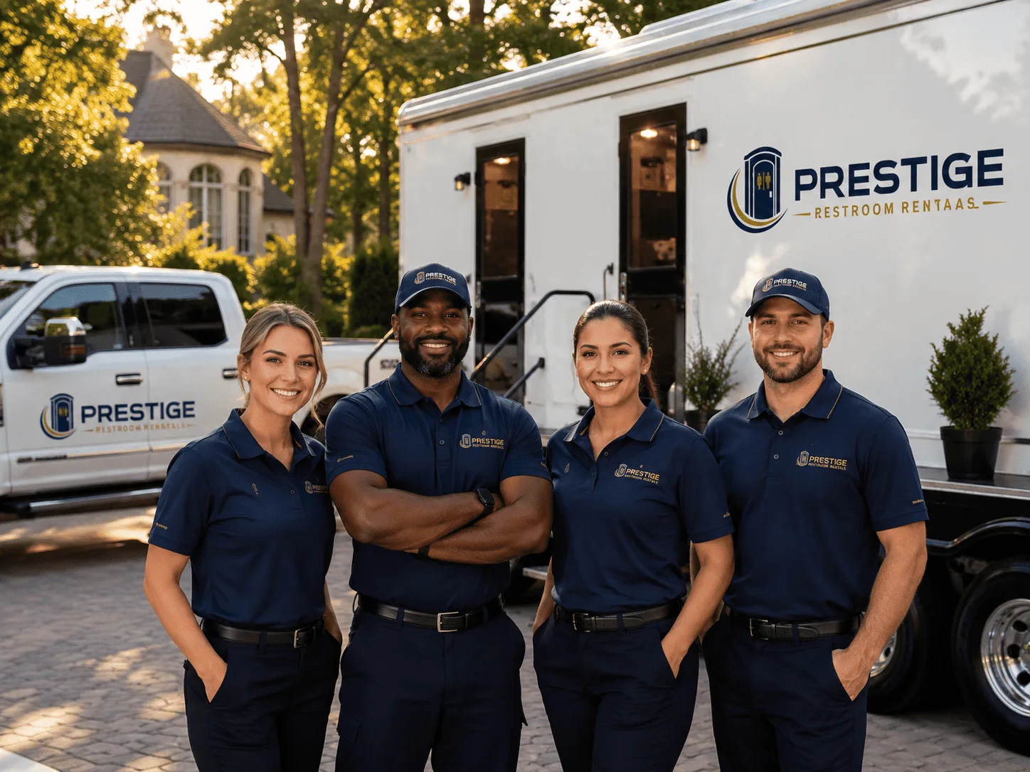 Trusted Luxury Portable Restrooms company in Crewe, VA